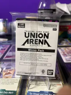 Union Arena CCG Sealed Winner Card Fuegoleon Vermillion UEPR/BCV-1-039 Rare - Image 2