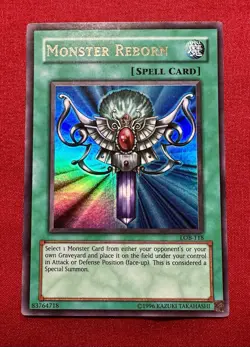 Yu-Gi-Oh! Monster Reborn - LOB-118 - Ultra Rare - Unlimited - Image 1
