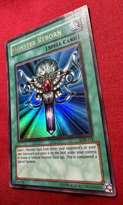 Yu-Gi-Oh! Monster Reborn - LOB-118 - Ultra Rare - Unlimited - Image 3