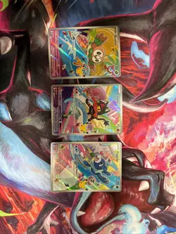 Alola Gen 7 Starters First Partner Illustration Collection Promos Pokemon 1 - Image 1