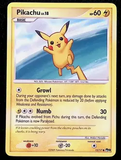 Pikachu Pokemon POP Series 9 Lightning Basic Common - Image 1