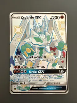 Pokemon Zygarde GX SV65/SV94 Sun & Moon Hidden Fates Shiny Vault Near Mint - Image 1