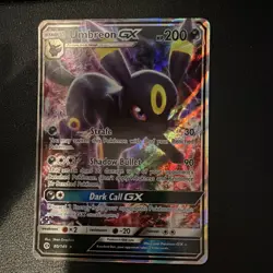 Umbreon GX 80/149 SM Base Set Ultra Rare Full Art Holo 200HP English - Image 1