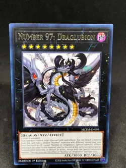 2x Yu-Gi-Oh! Number 97: Draglubion MZTM-EN093 (R) 1st Edition NM - Image 1
