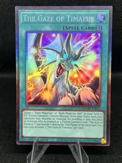 Yu-Gi-Oh! The Gaze of Timaeus (Collector's Rare) Maze of Muertos 1st Edition NM - Image 1
