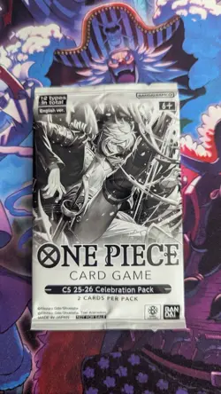 One Piece TCG CS 25-26 Celebration Pack Sealed Championship unopened - Image 1