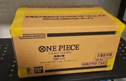 One Piece TCG OP-11 A Fist Of Divine Speed Booster Box Case SEALED Japanese - Image 1