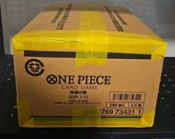 One Piece TCG OP-11 A Fist Of Divine Speed Booster Box Case SEALED Japanese - Image 2