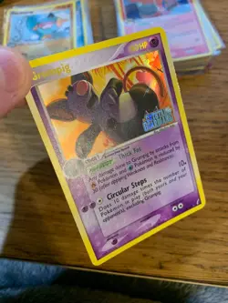 LP! Grumpig (20/100) EX Crystal Guardians Stamped Reverse Holo Pokemon Card! - Image 4