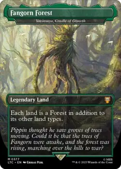 Fangorn Forest - Yavimaya, Cradle of Growth - Near Mint MTG - Image 1