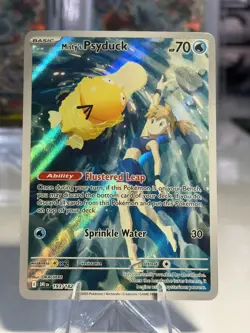 Pokemon Mistys Psyduck Illustration Rare Destined Rivals Card 193/182 NM - Image 1