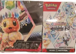 Pokemon Sams Club Prismatic Evolutions Surprise Box & Booster Bundle Set SEALED - Image 2