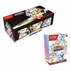 Pokemon Sams Club Prismatic Evolutions Surprise Box & Booster Bundle Set SEALED - Image 4