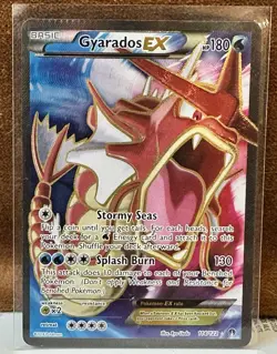 Gyarados EX Full Art Holo Ultra Rare 114/122 Breakpoint Pokemon TCG - Image 1