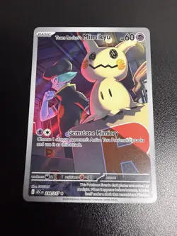 TEAM ROCKET'S MIMIKYU 238/217 ILLUSTRATION RARE ASCENDED HEROES POKEMON NM - Image 1
