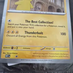 Pokemon TCG Pikachu At The Museum Jumbo Promo Card Sealed - Image 5