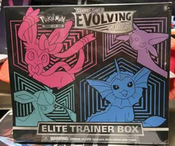Pokemon Evolving Skies ETB Elite Trainer Box Sealed 8 Booster Packs - Image 1