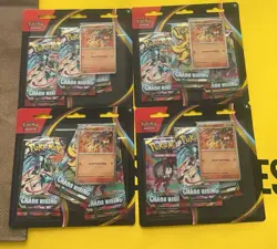 Pokemon TCG Chaos Rising Blister Pack x 4 - Brand New and Sealed - Image 1