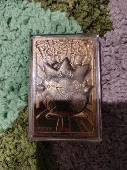 Pokemon - TOGEPI - 23k Gold Plated Trading Card - Burger King - 1999 - No Ball - Image 1