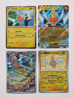 Rotom Pokemon Card Bundle Graded Slab Fan Rotom AR Cosmos Holo Exclusive Job Lot - Image 4