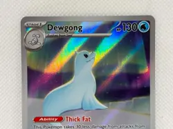 Pokemon Phantasmal Flames - Dewgong 097/094 - Illustration Rare - NM/M Condition - Image 2