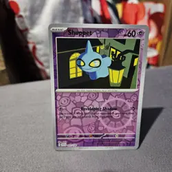 Shuppet Pokemon TCG Scarlet & Violet Reverse Holo Common Card #087/198 - Image 1