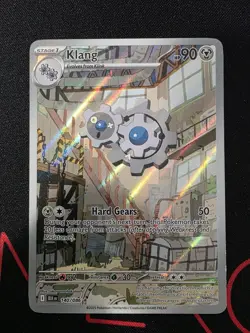 Pokemon TCG: Klang 140/086 Illustration Rare English SV Black Bolt NM - Image 1