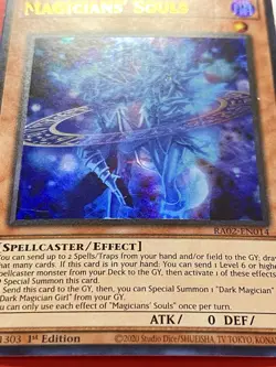 3x Magicians' Souls | RA02-EN014 | Ultra Rares | NM | 1st Edition | YuGiOh! - Image 2