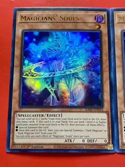 3x Magicians' Souls | RA02-EN014 | Ultra Rares | NM | 1st Edition | YuGiOh! - Image 4