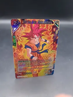 SSG Son Goku, Divine Restraint P-362 PR - Dragon Ball Super Card - Image 2