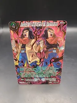 Android 17 & Hell Fighter 17, Synchronized BT20-077 SPR - Dragon Ball Super Card - Image 1