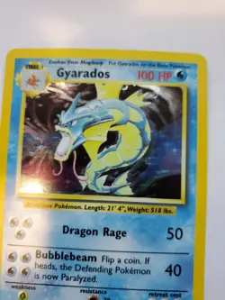 Gyarados Base Set Holo Pokemon Card Jungle Fossil WOTC - Image 4