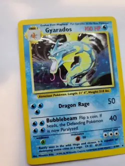 Gyarados Base Set Holo Pokemon Card Jungle Fossil WOTC - Image 5