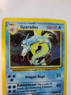 Gyarados Base Set Pokemon Card Base Jungle Fossil WOTC - Image 5