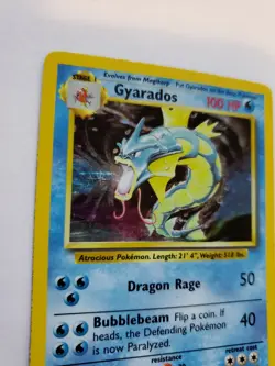 Gyarados Base Set Holo Pokemon Card WOTC - Image 2