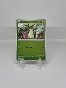 008/132 CHIKORITA | COMMON REVERSE HOLO | MEGA EVOLUTIONS POKEMON CARD - Image 1