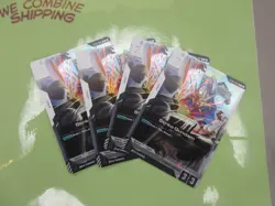 Strike Gundam ST04-002 Playset 4x Cards Gundam Launch Promo Foil - Image 1