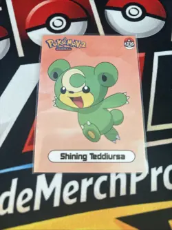 Rare Full Art 2024 SHINY Teddiursa POKEMON Card Johto Low Pop ⭐ - Image 1