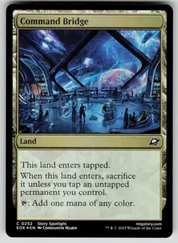 Command Bridge Foil Common Edge of Eternities 252 MTG Near Mint 2025 - Image 1
