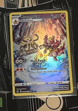 Magmortar GG03/GG70 Crown Zenith Galarian Gallery Full Art Pokemon Card TCG AR - Image 1