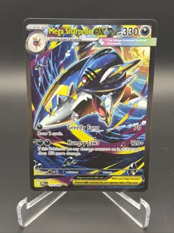Pokemon - Mega Sharpedo ex 127/094 Phantasmal Flames NM - Image 1