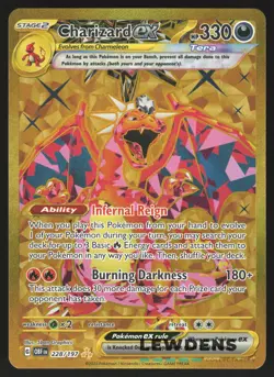 Charizard ex - 228/197 - Secret Rare - Obsidian Flames - Pokemon Card - Image 1