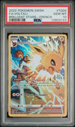 Carte Pokemon Voltali TG04/TG30 Stars Etincelantes PSA 10 GEM MINT 🔥 - Image 2