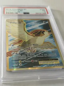 PSA 5 EX Pidgeot EX 104/108 XY Evolutions Full Art Holo Pokemon Card - Image 2