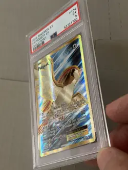 PSA 5 EX Pidgeot EX 104/108 XY Evolutions Full Art Holo Pokemon Card - Image 4