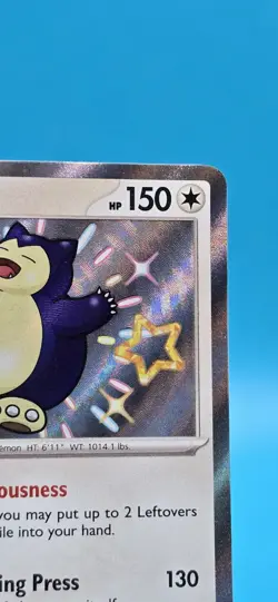 Pokemon TCG Snorlax 202/091 Shiny Holo Rare Paldean Fates Near Mint+ B9 Psa Cand - Image 3