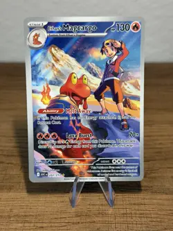 Pokemon ME: Ascended Heroes Ethan's Magcargo 222/217 Illustration Rare Holo - Image 1