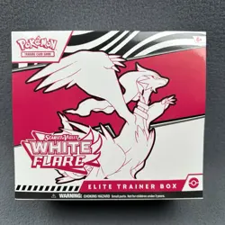 Pokemon TCG Scarlet & Violet White Flare Elite Trainer Box Factory Sealed - Image 1