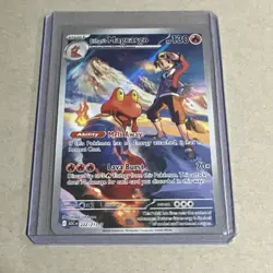 Pokemon Ascended Heroes Ethan’s Magcargo 222/217 Illustration Rare NM - Image 1