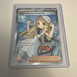 Pokemon TCG Lillie's Determination 169/132 Ultra Rare Mega Evolution MINT/NM - Image 1